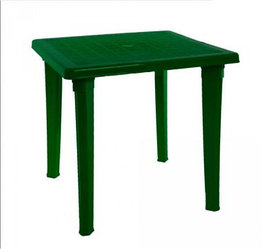 Стол пластиковый  арт.СП-МТ008 квадратный темно-зеленый