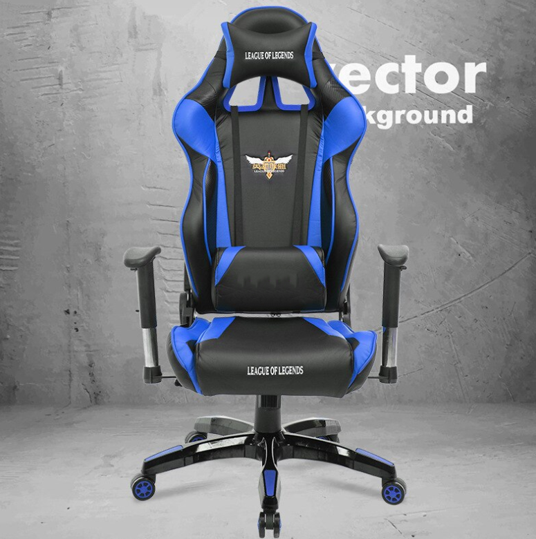 Игровое кресло Черно-синий: продажа, цена в Алматы. Офисные и ...