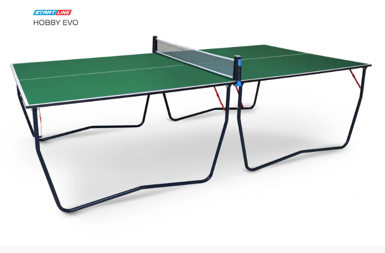 Теннисный стол Hobby Evo blue и green - ультрасовременная модель для использования в помещениях - фото 2 - id-p104597780