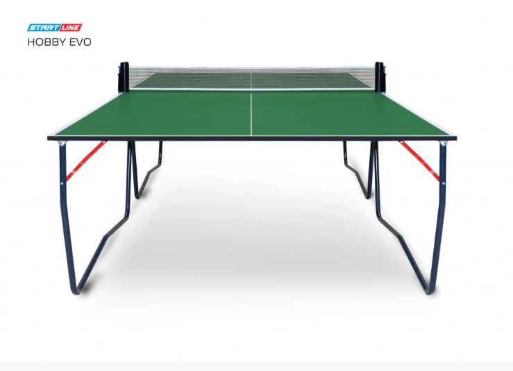 Теннисный стол Hobby Evo blue и green - ультрасовременная модель для использования в помещениях - фото 3 - id-p104597780