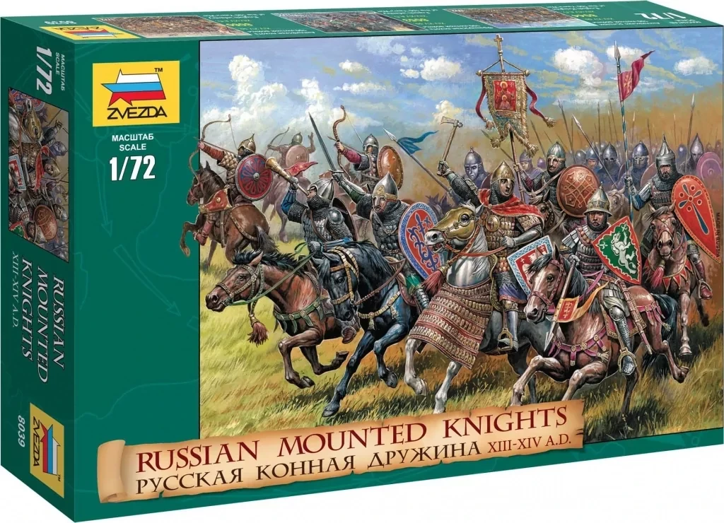 Сборная модель: Русская конная дружина (1/72) | Zvezda