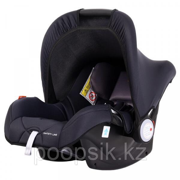Автокресло Rant Walker Safety Line, гр. 0+ (0-13 кг), Lunar Black