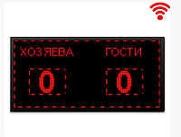 Табло электронное 128 х96см (внеш 133х101 ) красн с ПО WiFi
