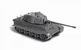 Сборная модель: Тяжелый немецкий танк Королевский тигр (1/100) | Zvezda, фото 2