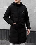 Мужская куртка Nike 8504, черная, фото 2
