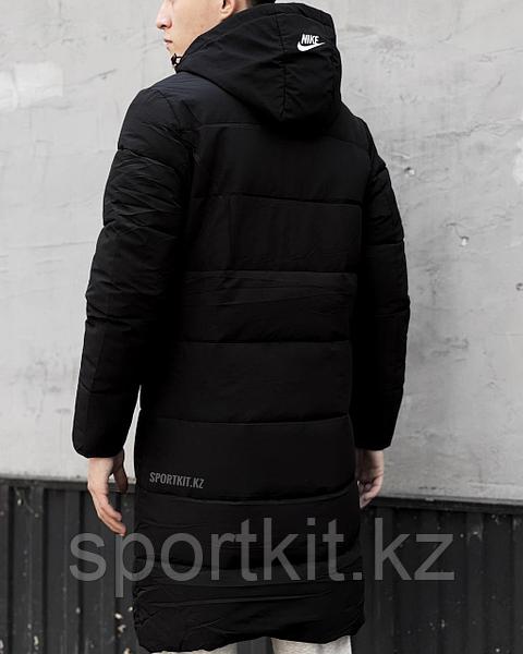 Купить Куртка Nike длинная чер 8504 в Алматы от компании "Sportkit.kz -  интернет-магазин спортивных товаров" - 104608051