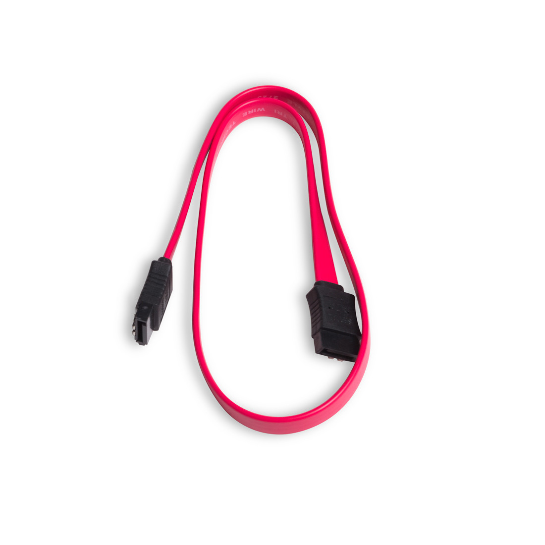 Интерфейсный кабель iPower iPiS SATA 26 AWG для HDD и CD-Drive (0.45м) Красный - фото 1 - id-p104609985