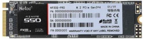 Твердотельный накопитель SSD 256Gb  M.2 Netac N930E Pro NT01N930E-256G-E4X