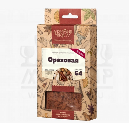 Набор Алхимия вкуса № 64 для приготовления наливки "Ореховая", 58