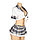 Сексуальная форма студентки светлая (топ, клетчатая юбка; размер 3XL), фото 6