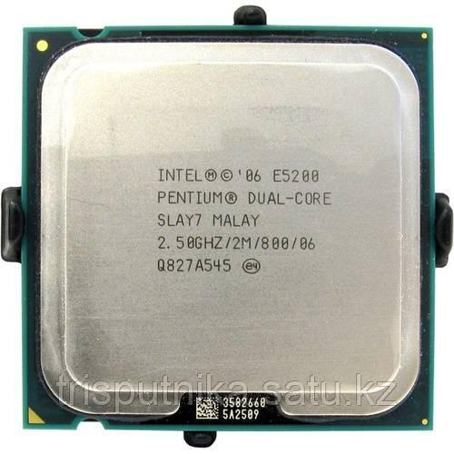 Процессор Intel Pentium E5200 (2.50GHz, LGA 775) - фото 1 - id-p104612873