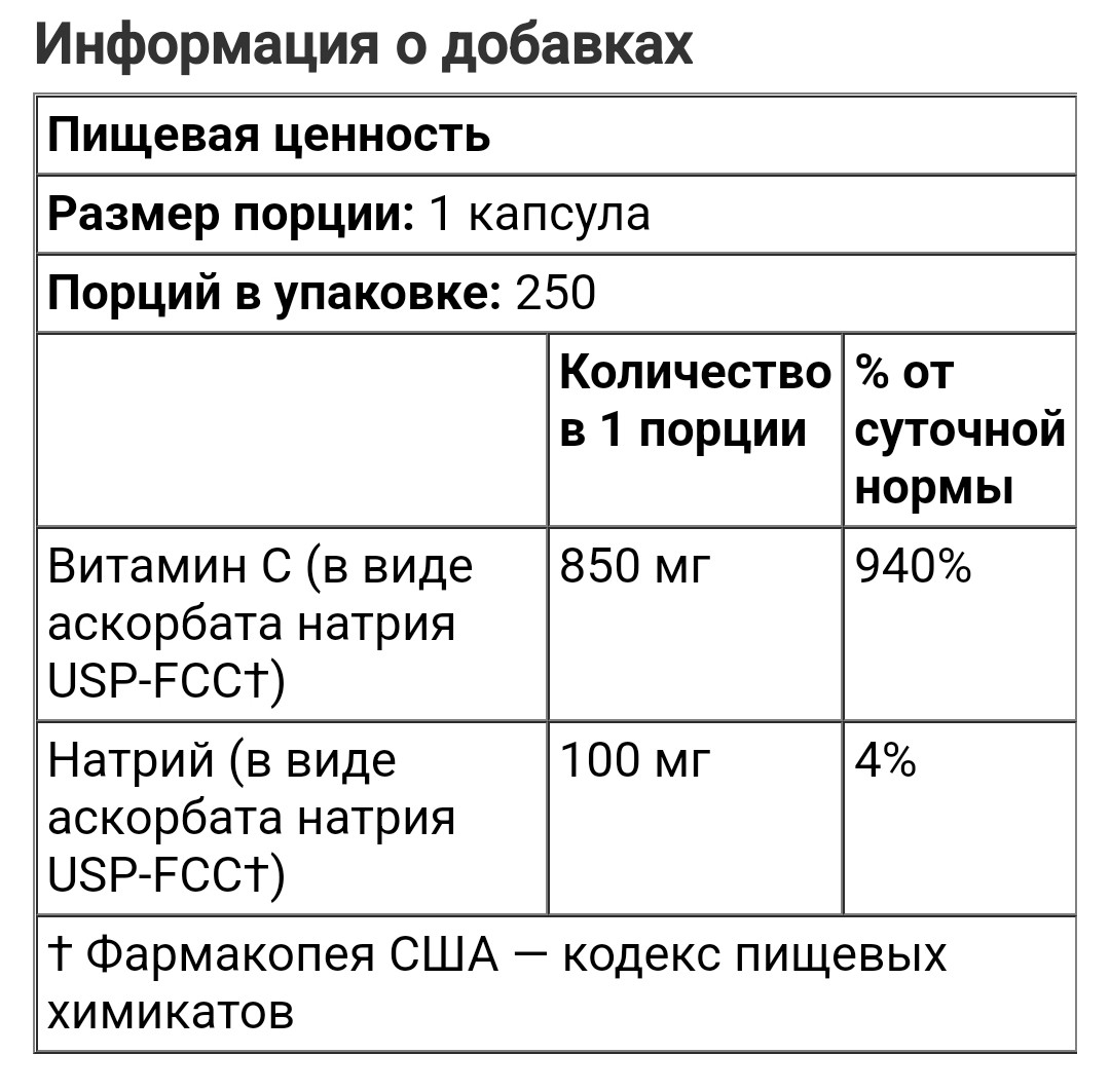 NutriBiotik Immunity, аскорбат натрия, 250 растительных капсул - фото 3 - id-p104616112