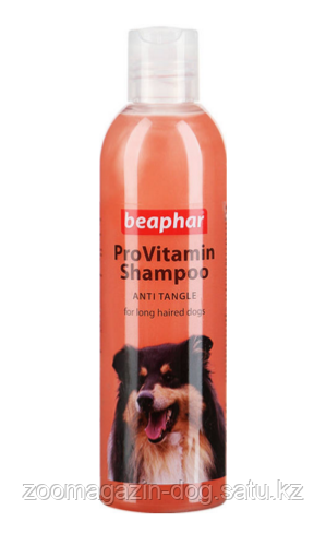 Шампунь ProVitamin Shampoo от колтунов для собак с длинной шерстью 250 мл