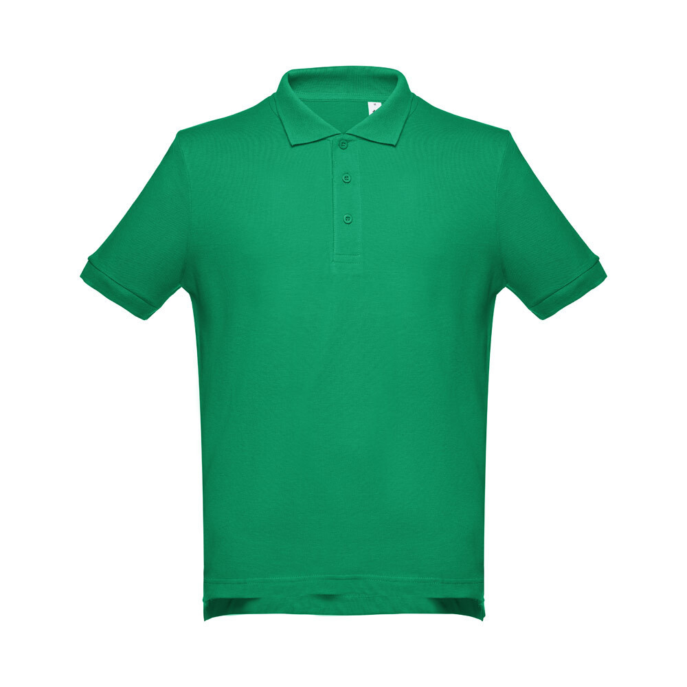 Рубашка поло мужская Adam, зеленая, XL - фото 1 - id-p104616405