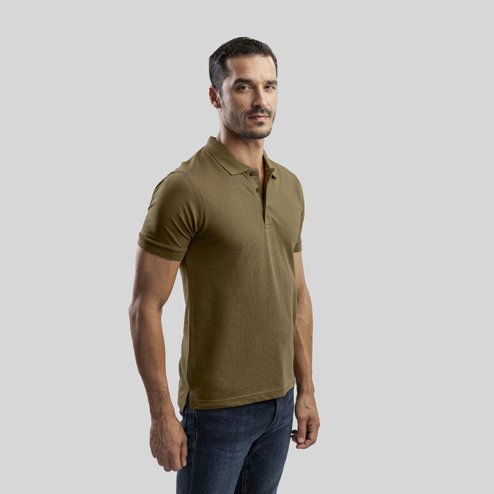 Рубашка поло мужская Adam, зеленая, XL - фото 4 - id-p104616405