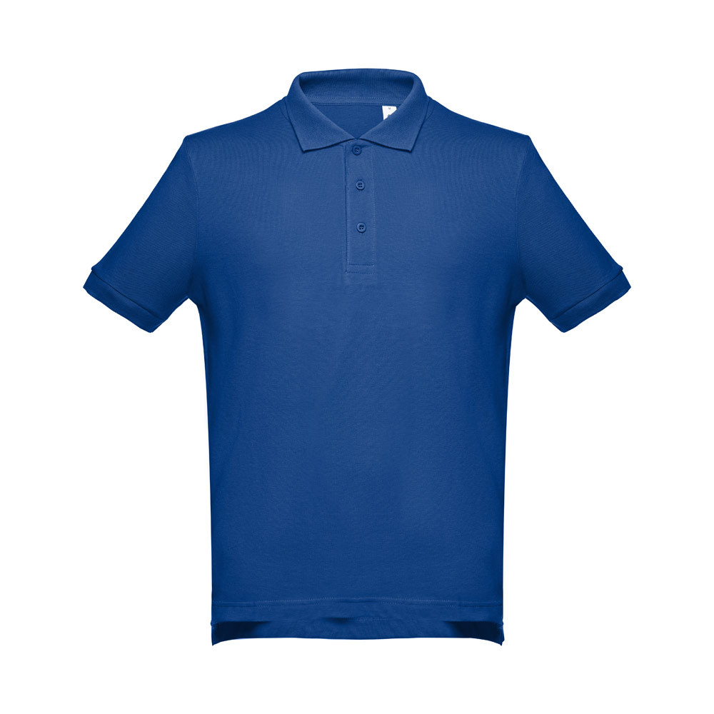 Рубашка поло мужская Adam, синяя, S - фото 1 - id-p104616435