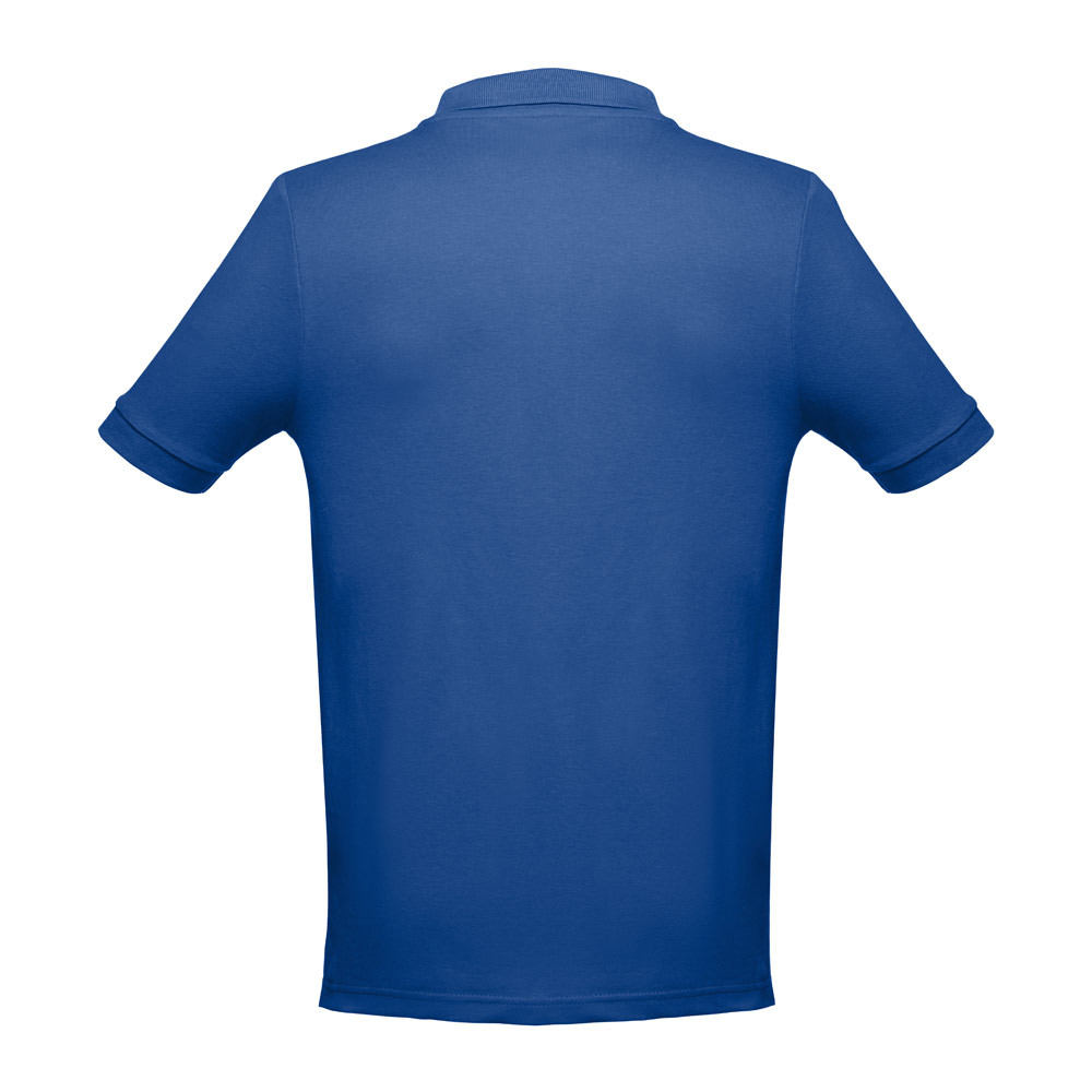 Рубашка поло мужская Adam, синяя, S - фото 2 - id-p104616435