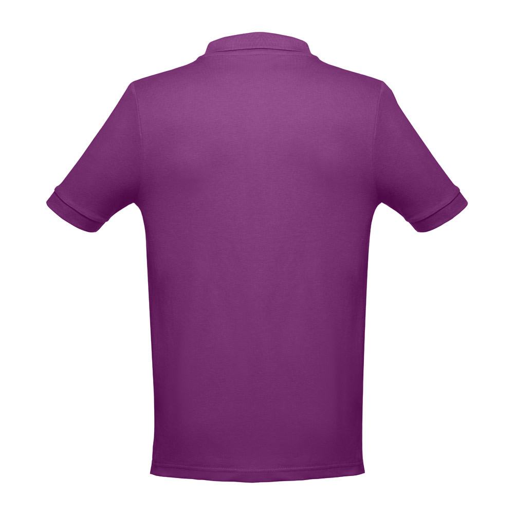 Рубашка поло мужская Adam, фиолетовая, M - фото 2 - id-p104616601