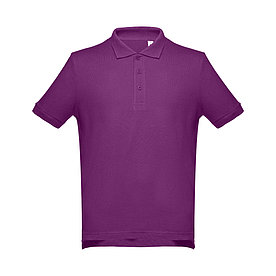 Рубашка поло мужская Adam, фиолетовая, L