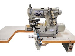 Плоскошовная промышленная машина для втачивания резинки Головка TRIO TRI-664ED-33ACx364/FT/RP/UT