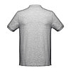 Рубашка поло мужская Adam, серый-меланж, XL, фото 2
