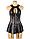 Сексуальное черное платье на завязках + стринги (3XL), фото 7