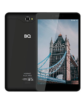 Планшет BQ-8068L Hornet Plus Pro (8" IPS 1280*800, LTE, 4х1.3 GHZ, 2GB+16GB, 4000mAh, Andr.8.1)black