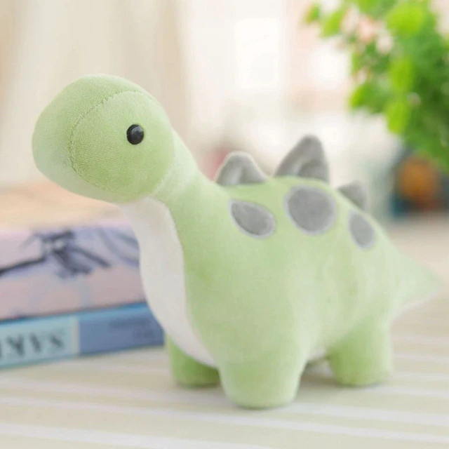 Мягкая игрушка Милый динозавр, зеленый, 30 см - фото 1 - id-p104616638