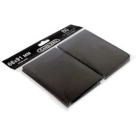 Протекторы: Черные 66x91 (80 шт.) | Card Pro