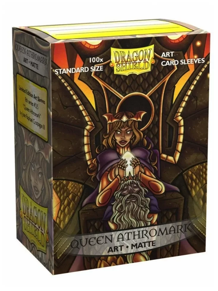 Протекторы: Queen Athromark Portrait (100 шт.) | Dragon Shield - фото 1 - id-p104618176