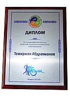 Плакетки под заказ.