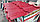 Металлочерепица COMO матовая (0,40 мм) RAL 3005 Винно-красный, фото 8