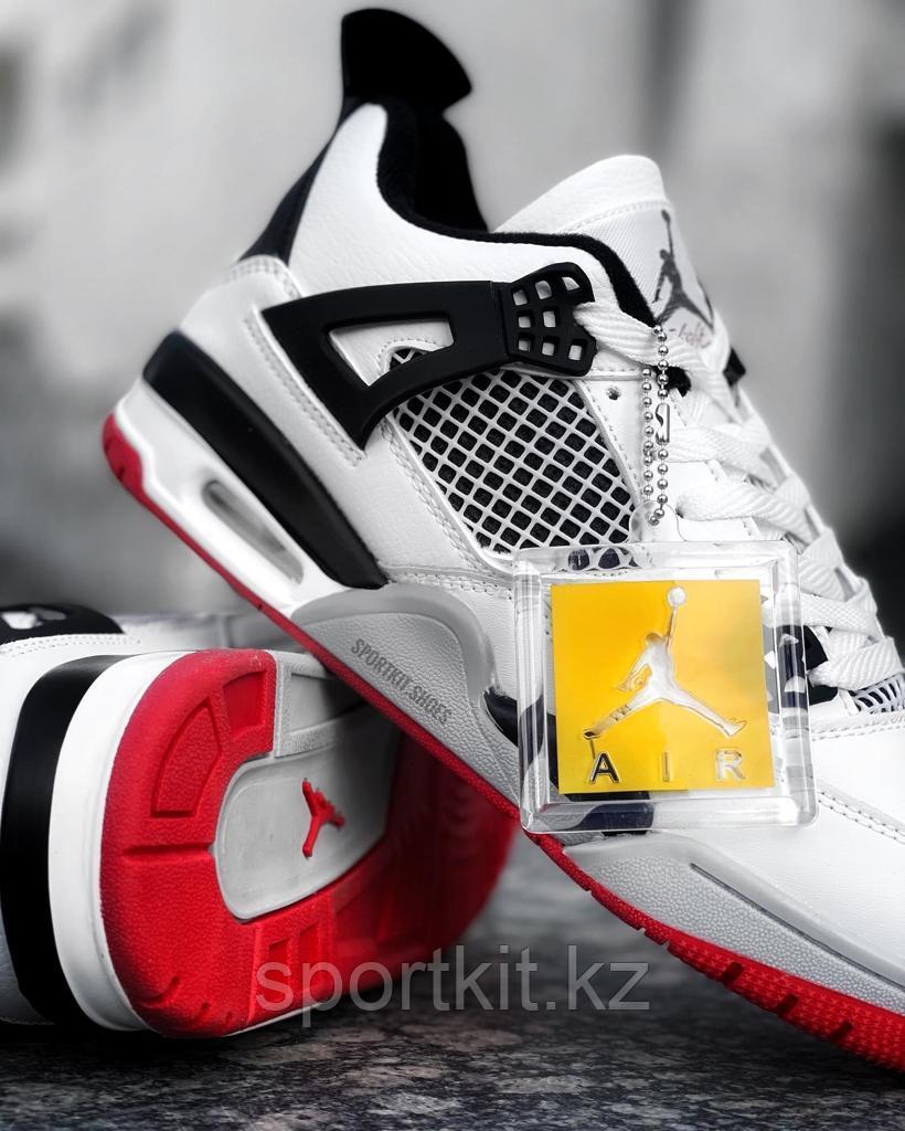 Крос Nike Jordan Flight 4 бел чер крас под зим 068-20 - фото 5 - id-p104622532