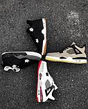 Крос Nike Jordan Flight 4 бел чер крас под зим 068-20, фото 7