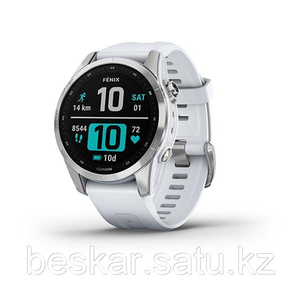 Garmin Fenix 7S серебристый-белый - фото 2 - id-p104622641