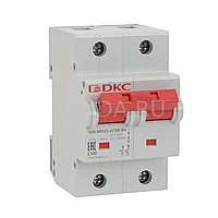 Выключатель автоматический 2-полюсной 20kA, кривая С, серии YON MD125, DKC