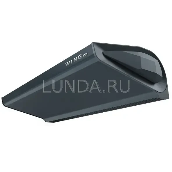 Воздушная тепловая завеса с водяным теплообменником Wing Dark II W, для стандартных проемов (до 3,7 м), VTS