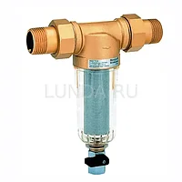 Фильтр сетчатый для холодной воды с прямой промывкой MiniPlus-FF06, Honeywell Braukmann