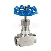 Вентиль игольчатый стальной, ВР, резьба BSPP, Genebre 2223