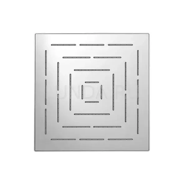 Верхний душ Maze, 1 режим, квадратная форма, нержавеющая сталь, Jaquar