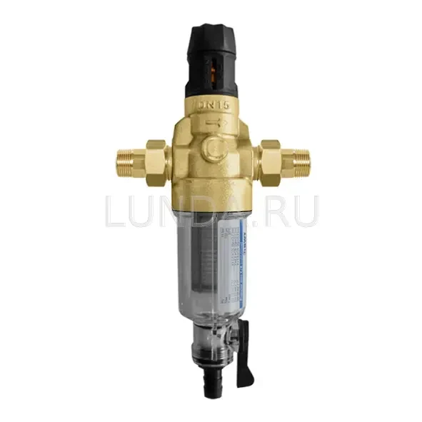 Фильтр для холодной воды с прямой промывкой и редуктором давления Protector mini C/R HWS, BWT - фото 1 - id-p104624362