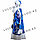 Новогодний костюм Деда мороза "Царский", синий., фото 3