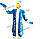 Прокат костюм Снегурочки "Боярская": шуба, шапка, варежки, парик с косой., фото 4
