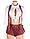 Ролевой костюм "Шаловливая студентка" (3XL, рубашка, галстук, юбка-шорты с доступом), фото 9
