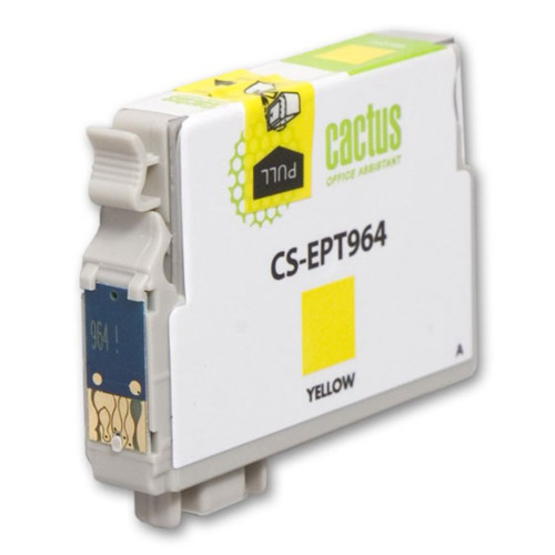 Cactus CS-EPT964 желтый струйный картридж (CS-EPT964) - фото 1 - id-p104630670