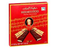 Шоколадные конфеты Maitre Truffout Mozart Sticks 200г (Германия)