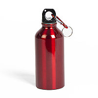 Бутылка для воды с карабином MENTO, 400мл, Красный, -, 7120 08