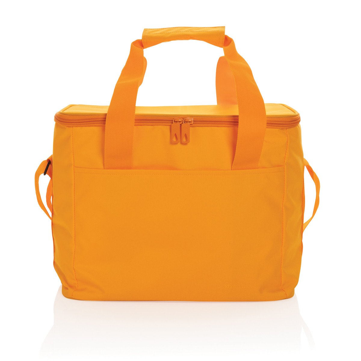 Большая сумка-холодильник Impact из RPET AWARE , оранжевый; , Длина 33 см., ширина 19,5 см., высота 27 см., - фото 3 - id-p104636248