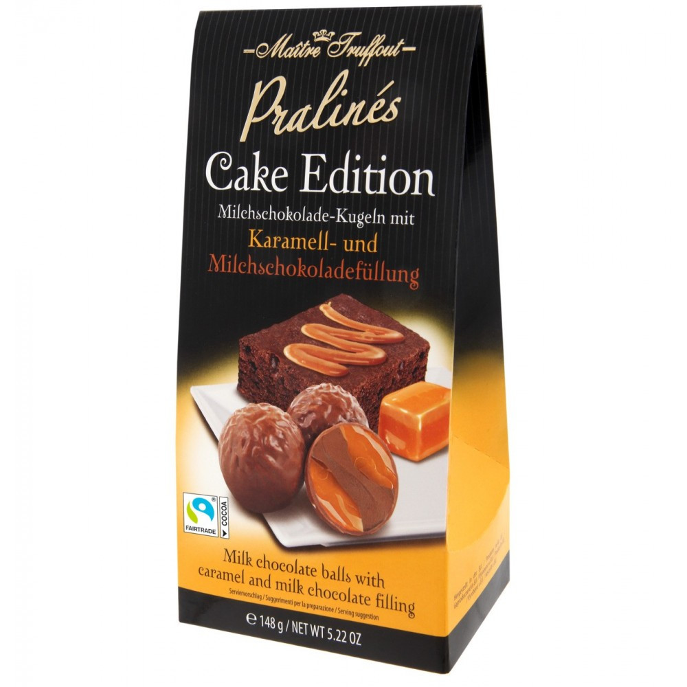 Набор конфет Maitre Truffout Cake Edition CARAMEL карамель 148гр - фото 1 - id-p104636397