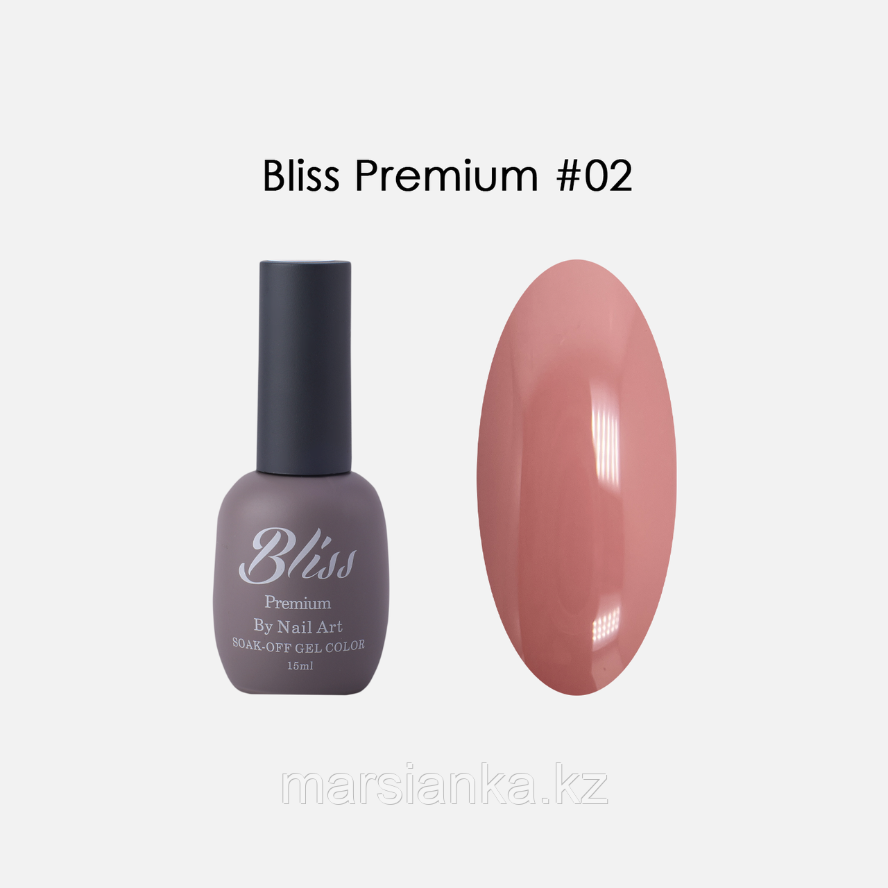 Гель-лак Bliss PREMIUM №002, 15мл